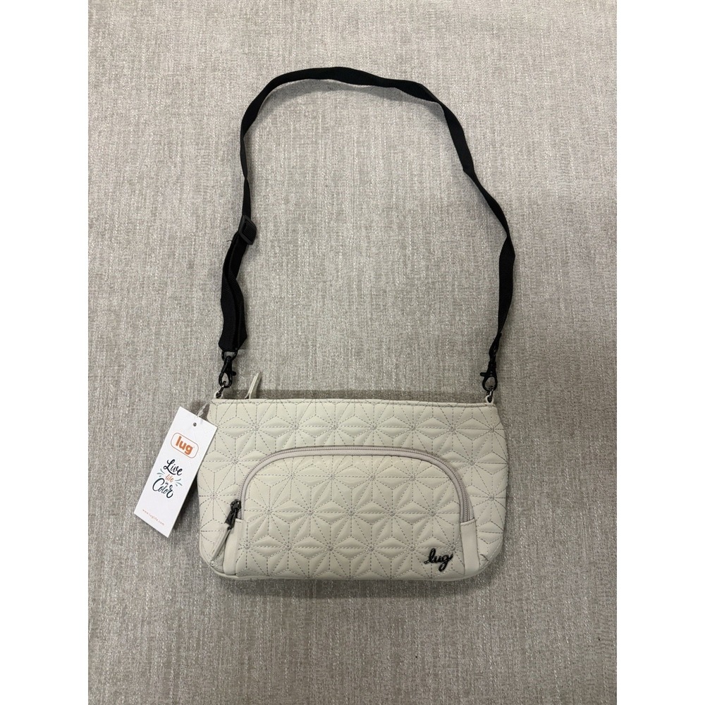 NEW LUG FLYER CROSSBODY BAG SATIN LUXE VL CONVERTIBLE NWT